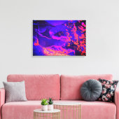 dans van de herfst canvas afdruk (Insitu (Woonkamer))