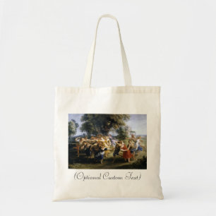 Dans van de Italiaanse dorpelingen Tote Bag
