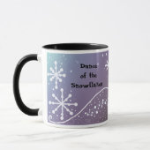 Dans van de Snowflakes Mok (Links)