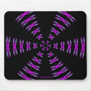 Dans van de Violetkleurige Engelen Mousepad Muismat