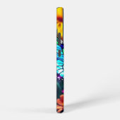 Dans van de vlinders samsung galaxy hoesje (Rechterkant)