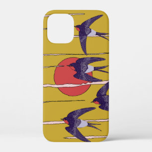 Dans van de zwaluwen iPhone 12 mini hoesje