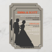 Dans van een tintagedans kaart (Voorkant / Achterkant)