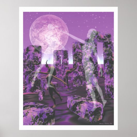 Dans van het Licht van... Poster (Voorkant)