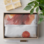 Dans van het Roos Tissuepapier (Geschenk)