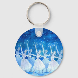 Dans van het Sleutelhanger Snowflakes