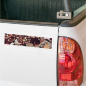 Dans van het vruchtgebruik met 0 (beste kwaliteit) bumpersticker (Op Truck)