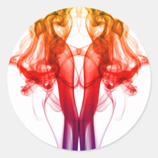 Dans van kleur - Rooksticker Ronde Sticker