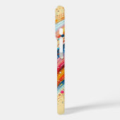 Dans van kleuren iPhone / iPad hoesje (Achterkant / Links)