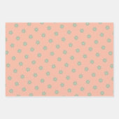 Dans van Kleuren Wrapping Paper Flat Sheet Set (Voorkant 2)