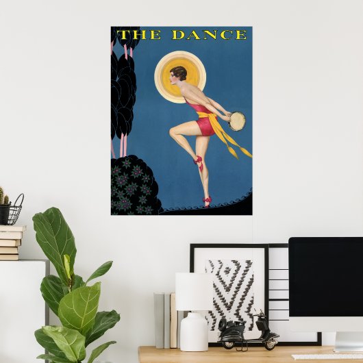 dans van moonlight poster (Thuiskantoor)