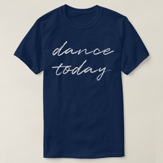 Dans vandaag 2 t-shirt (Design voorkant)