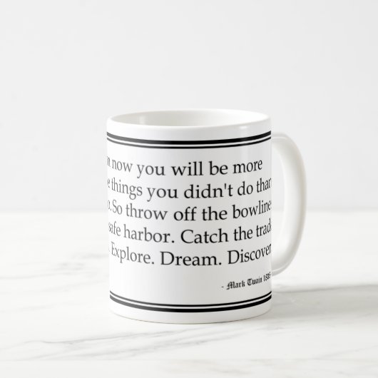 "Dans vingt ans…" Tasse (Devant droit)