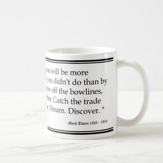 "Dans vingt ans…" Tasse (Droite)