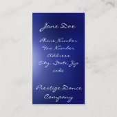 dans visitekaartje (Achterkant)