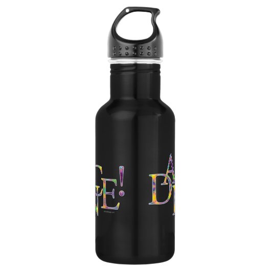 Dans! Waterfles (Voorkant)