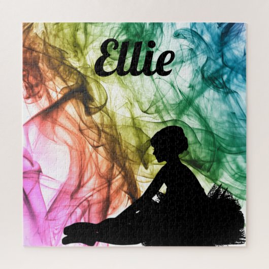 Dans Waterverf Smokey Custom Puzzel Legpuzzel (Verticaal)