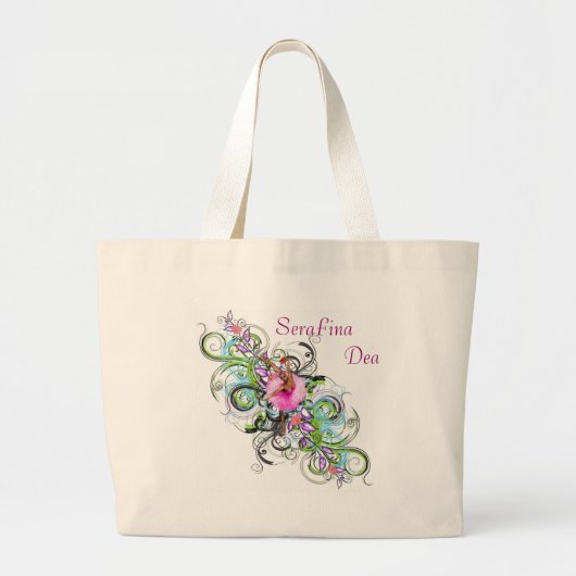 "Dans with me" Canvas tas (Voorkant)