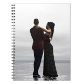 "Dans with me"-dansende paar Notitieboek (Voorkant)