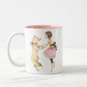 "Dansant avec la tasse de mon chien" (Gauche)