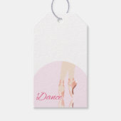 Dansbaletslippers Cadeaulabel (Voorkant)