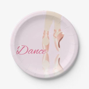 Dansbaletslippers Papieren Bordje