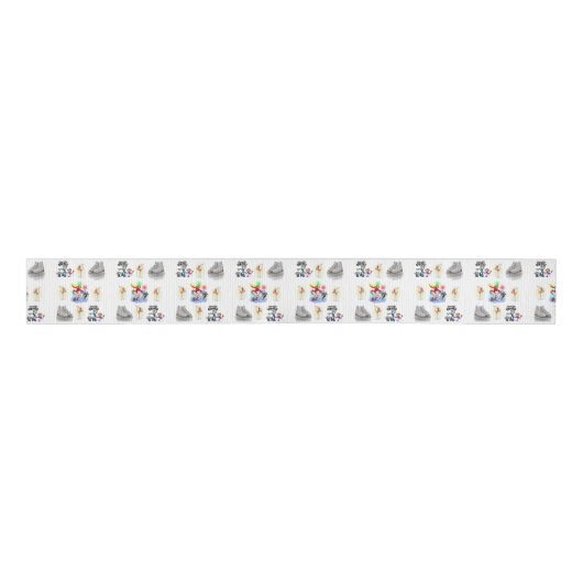 dansband grosgrain lint (Voorkant)