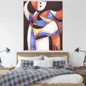 Dansbarefoot Canvas Afdruk (Insitu (Slaapkamer))