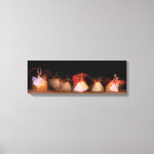 Dansbeweging 2 canvas afdruk (Voorkant)