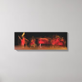 dansbeweging canvas afdruk (Voorkant)