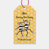 Dansbijenhoningcadeau label cadeaulabel (Voorkant)