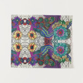 Dansbloemen Wandkleed (Voorkant (horizontaal))