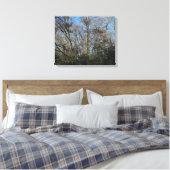 Dansbomen van het wilde hout canvas afdruk (Insitu (Slaapkamer))