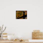 Dansbrug ~ Afdrukken/Poster Poster (Keuken)