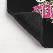 Danscoach Leopard Funny Dancing Coach Moederdag Muismat (Hoek)