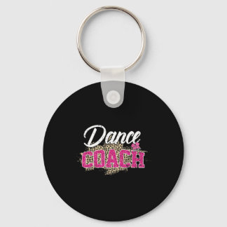 Danscoach Leopard Funny Dancing Coach Moederdag Sleutelhanger