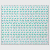 Dansdoen en deer cadeaupapier (Vlak)