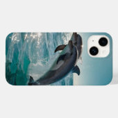 Dansdolfijnen Case-Mate iPhone Case (Achterkant (horizontaal))