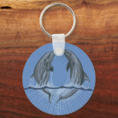 Dansdolfijnen Sleutelhanger (Voorkant)