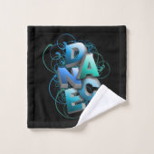Danse 3D (printemps) (Gant de toilette)