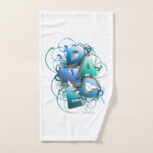 Danse 3D (printemps) (Serviette à main)