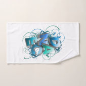 Danse 3D (printemps) (Serviette à main)