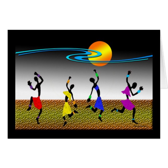 Danse africaine (Devant horizontal)