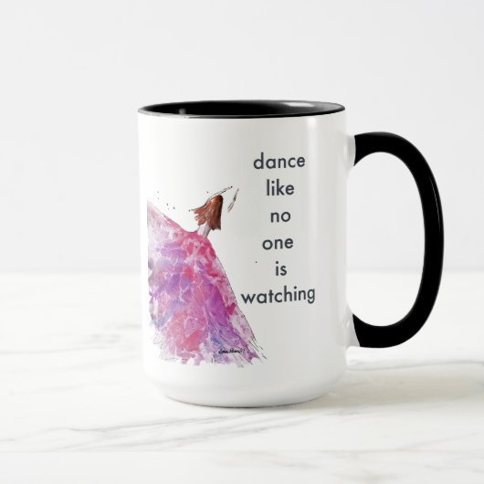 Danse, Art Inspiré Café Mug (Droite)