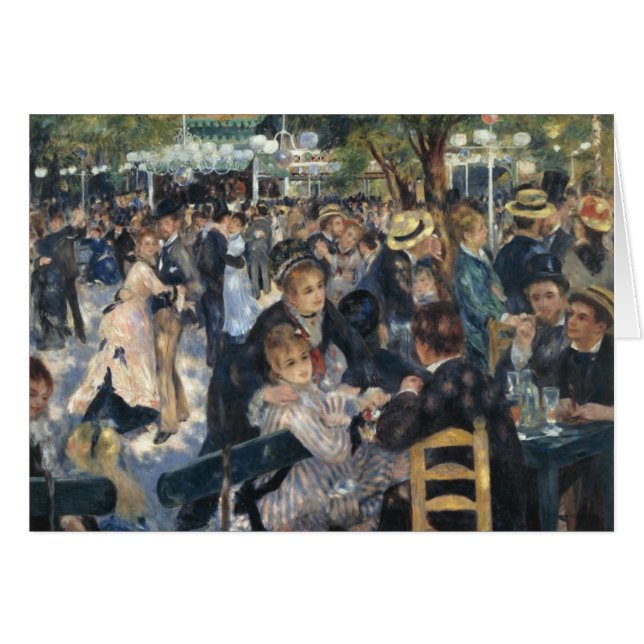Danse au Moulin de la Galette par Renoir (Devant horizontal)