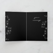 danse avec la carte de voeux des étoiles (Intérieur)