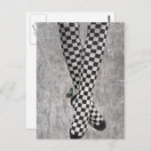 Danse avec moi ... briefkaart (Voorkant / Achterkant)