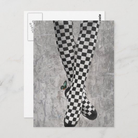 Danse avec moi ... briefkaart (Voorkant / Achterkant)