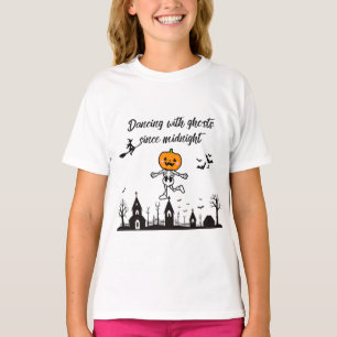 Danse avec un fantôme depuis minuit T-shirt drôl