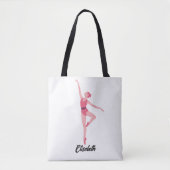 Danse Ballerina Sac fourre-tout personnalisé - Élé (Devant)